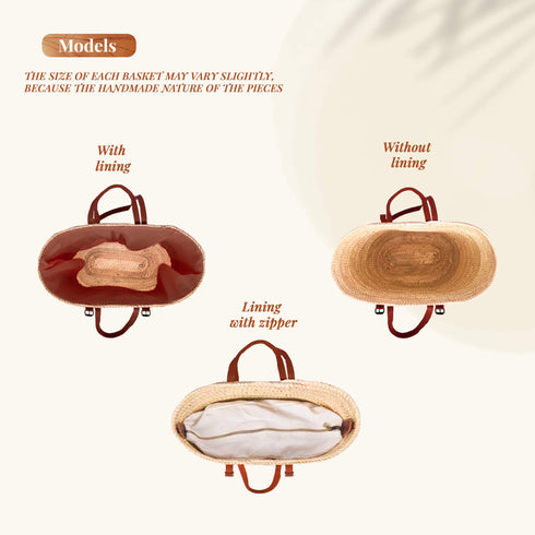 Woven Palm Backpack - Sustainable Market Bag